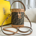 MON TRESOR 18 IN BROWN CALFSKIN